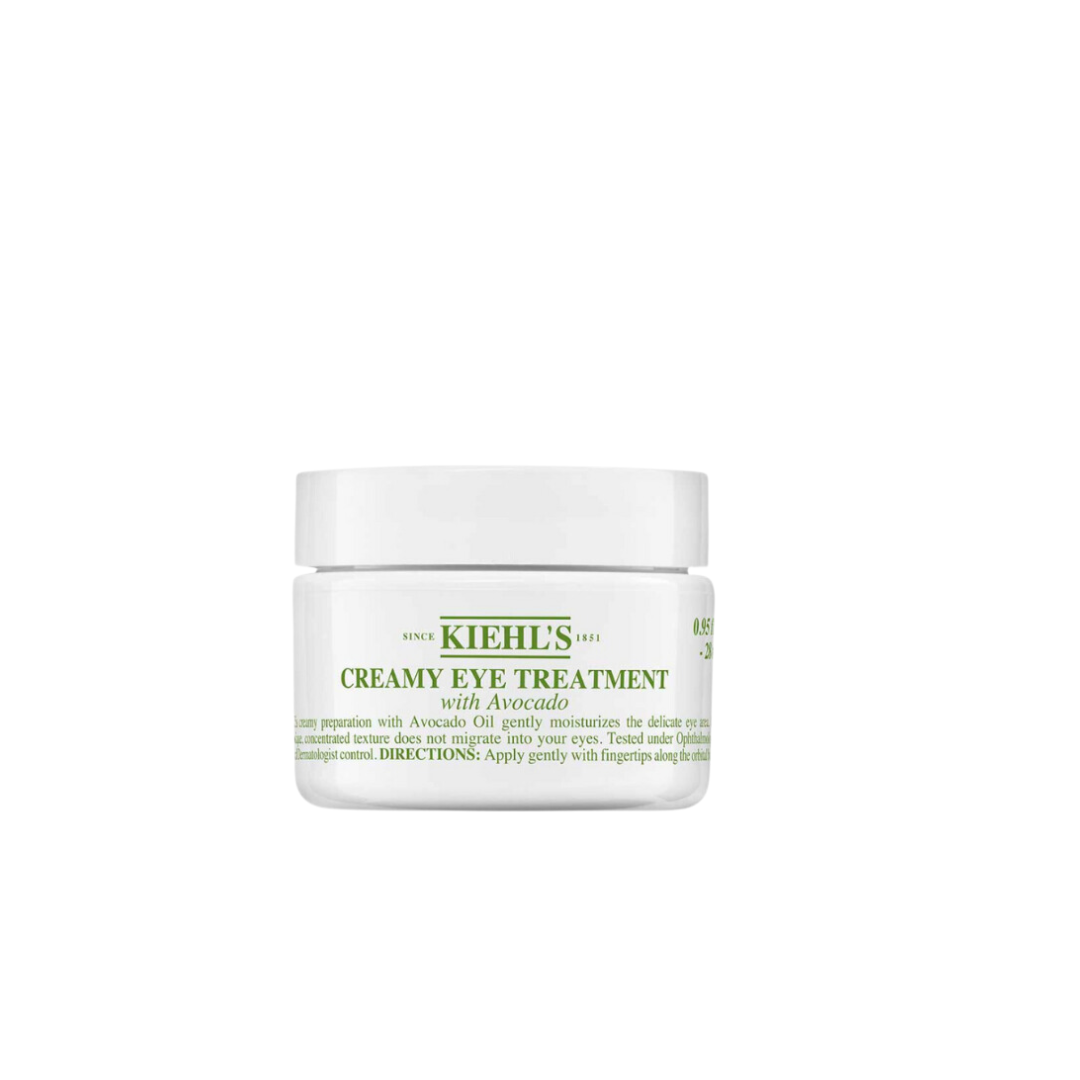 Kiehl's Avocado Eye Treatment, Nourishing and Hydrating Eye Cream, Avocado Oil and Caffeine to Energize and Invigorate Skin, Tired Eyes, 99% Naturally Derived Formula - 0.5 fl oz - Medaid International