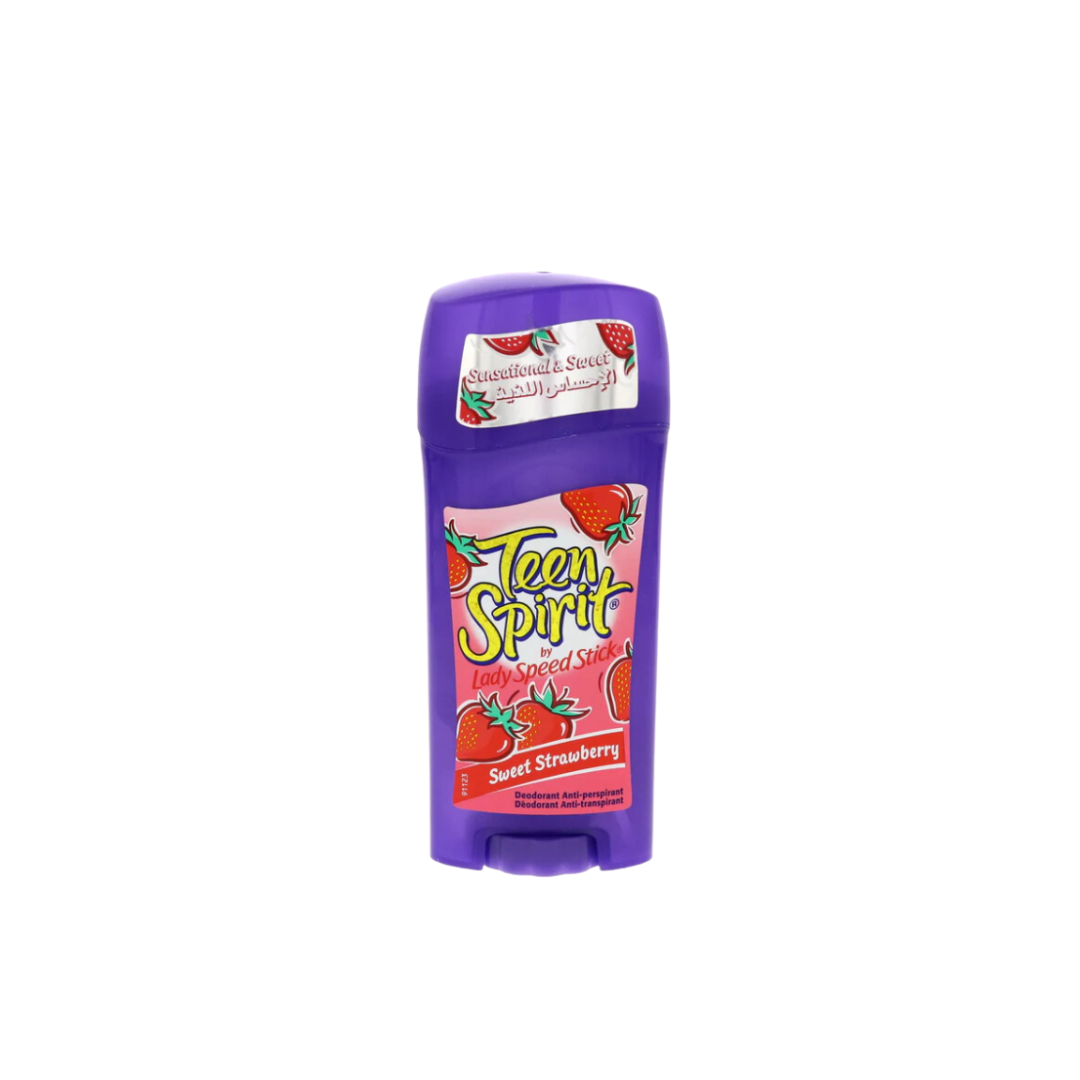 Lady Speed Stick Teen Spirit Sweet Strawberry Anti-Perspirant Deodorant 65g - Medaid International