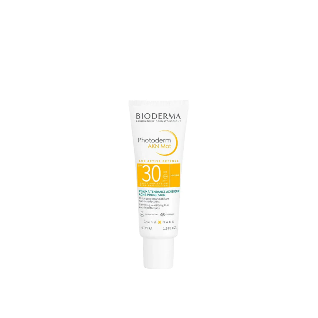 Bioderma photoderm AKN Mat sun active defense spf30 40ml - Medaid International
