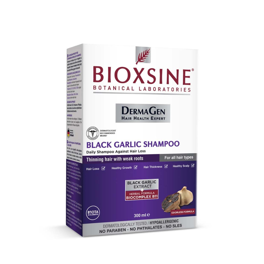 Bioxsine DG Black garlic Shampoo 300ML - Medaid International