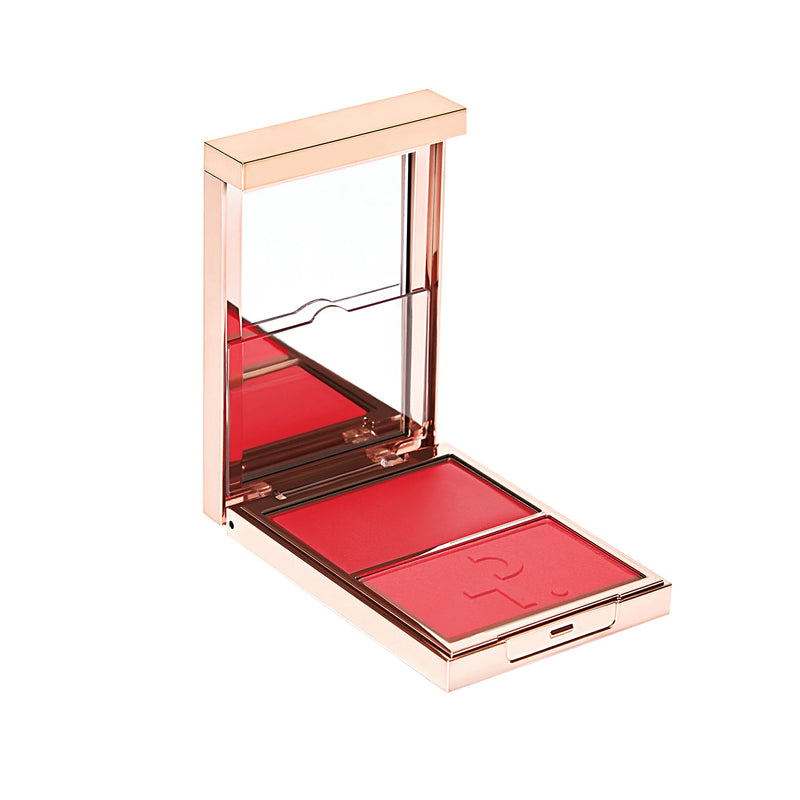 PATRICK TA MAJOR HEADLINES - DOUBLE-TAKE CREME & POWDER BLUSH DUO (SHE'S VIBRANT) - Medaid - Lebanon