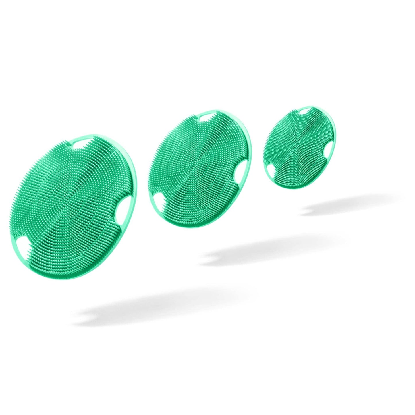 4 Month Plan - Flat Body Scrubber - Mint - BOE2000-07-3PK - Medaid International