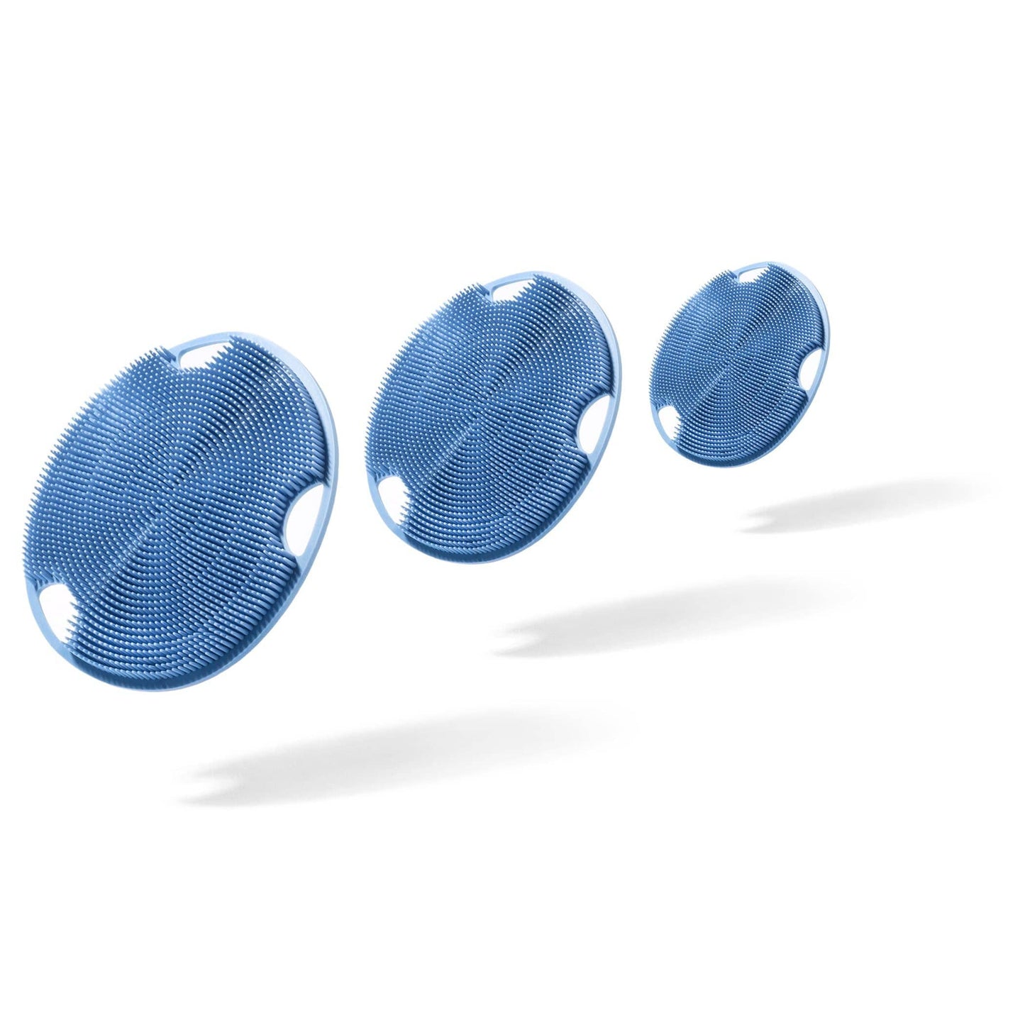 4 Month Plan - Flat Body Scrubber - Blue - BOE2000-03-3PK - Medaid International