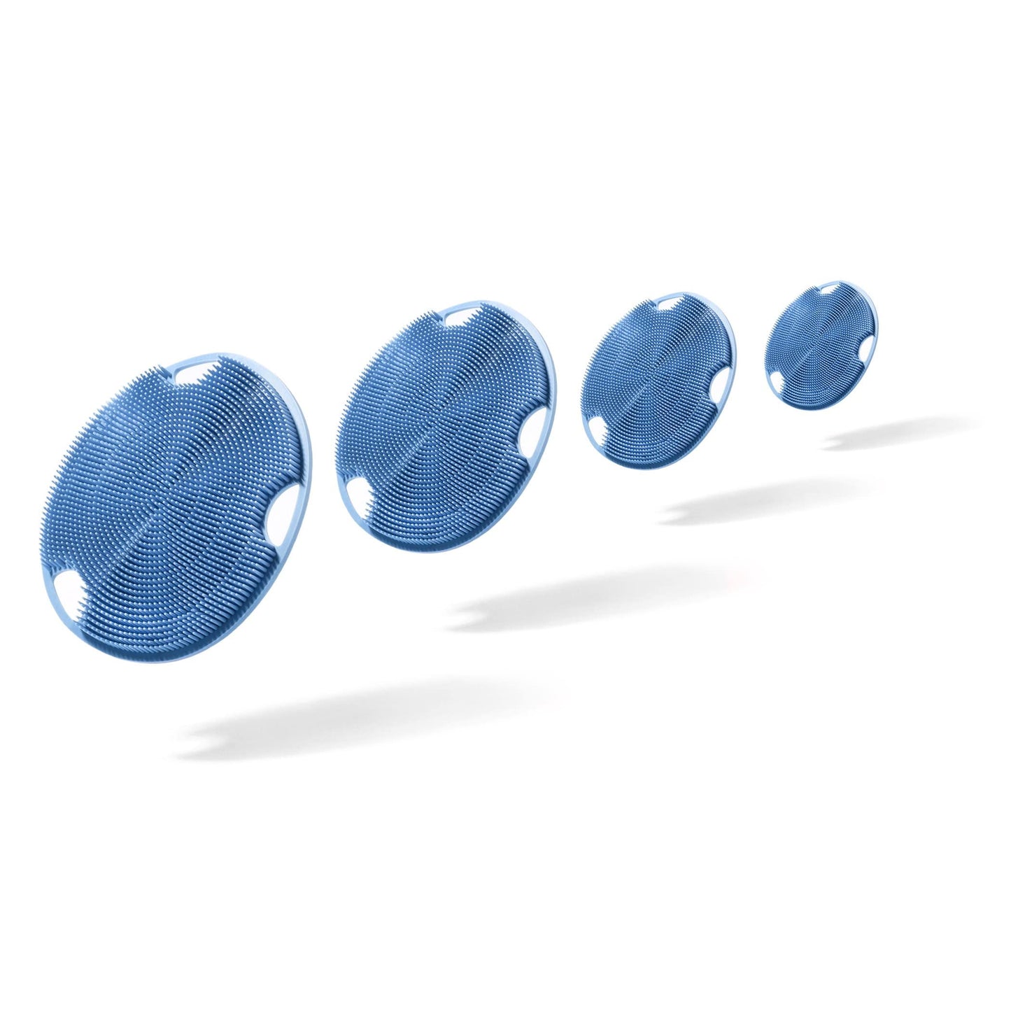 3 Month Plan - Flat Body Scrubber - Blue - BOE2000-03-4PK - Medaid International