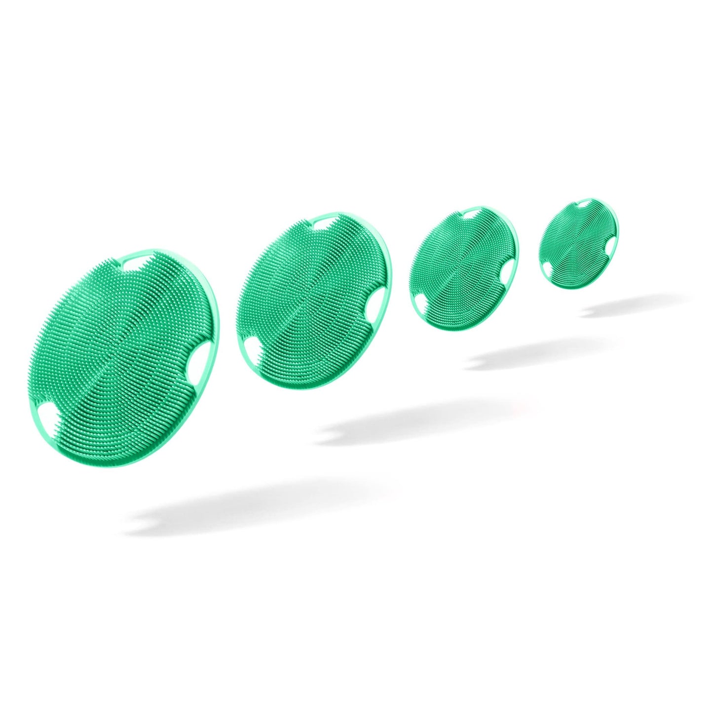 3 Month Plan - Flat Body Scrubber - Mint - BOE2000-07-4PK - Medaid International