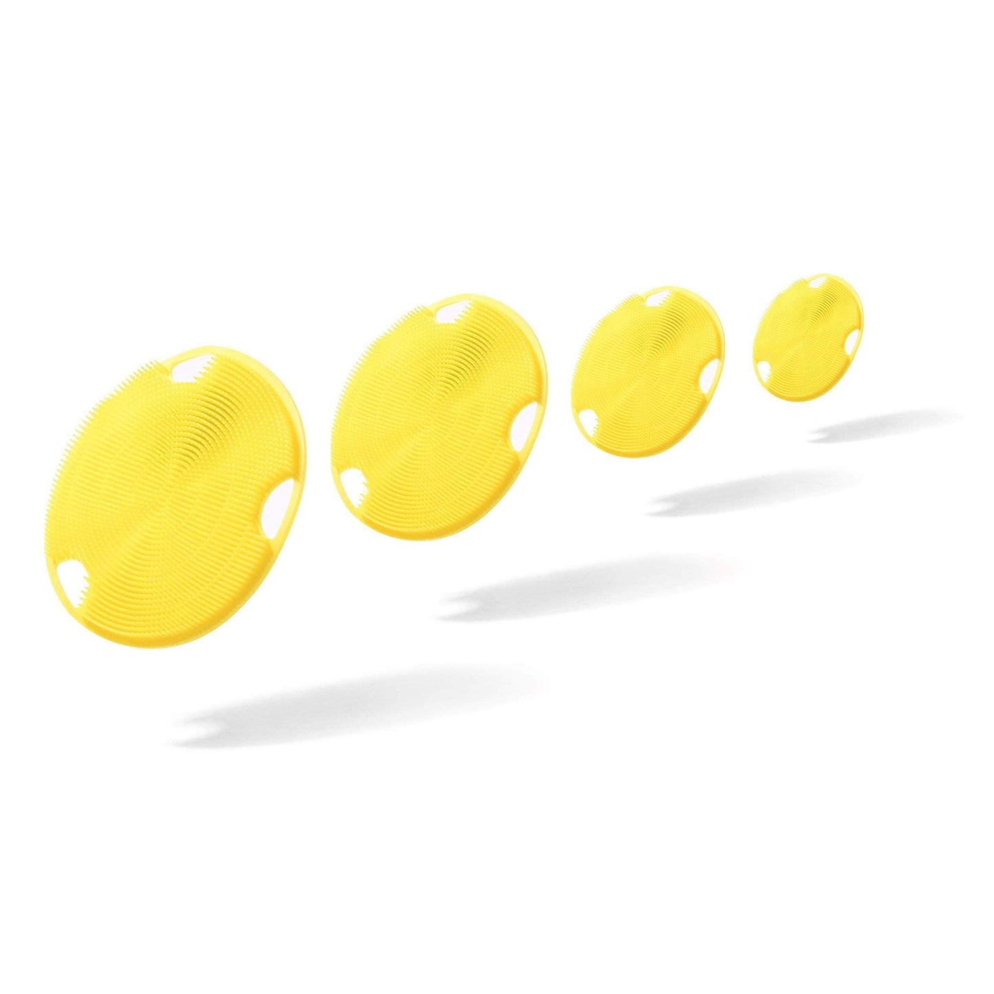 3 Month Plan - Flat Body Scrubber - Yellow - BOE2000-06-4PK - Medaid International