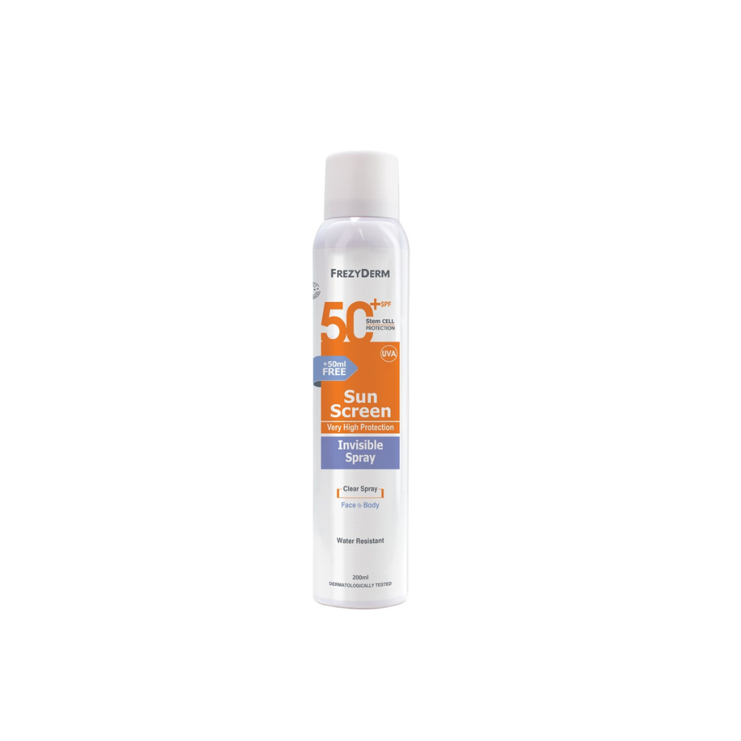 Frezyderm Screen Invisible Spray SPF50+ 200ml - Medaid International
