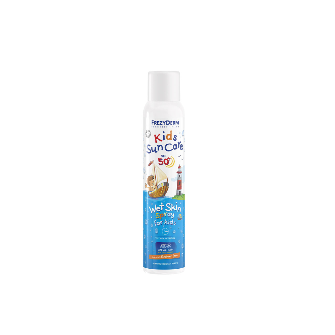 Frezyderm Kids Sun Care Wet Skin Spray SPF50+ 200ml - Medaid International