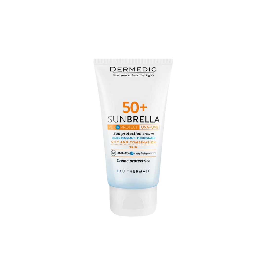 Dermedic Sunbrella Spf 50 +Sun Protection Cream Oily And Combination Skin 50ml - Medaid