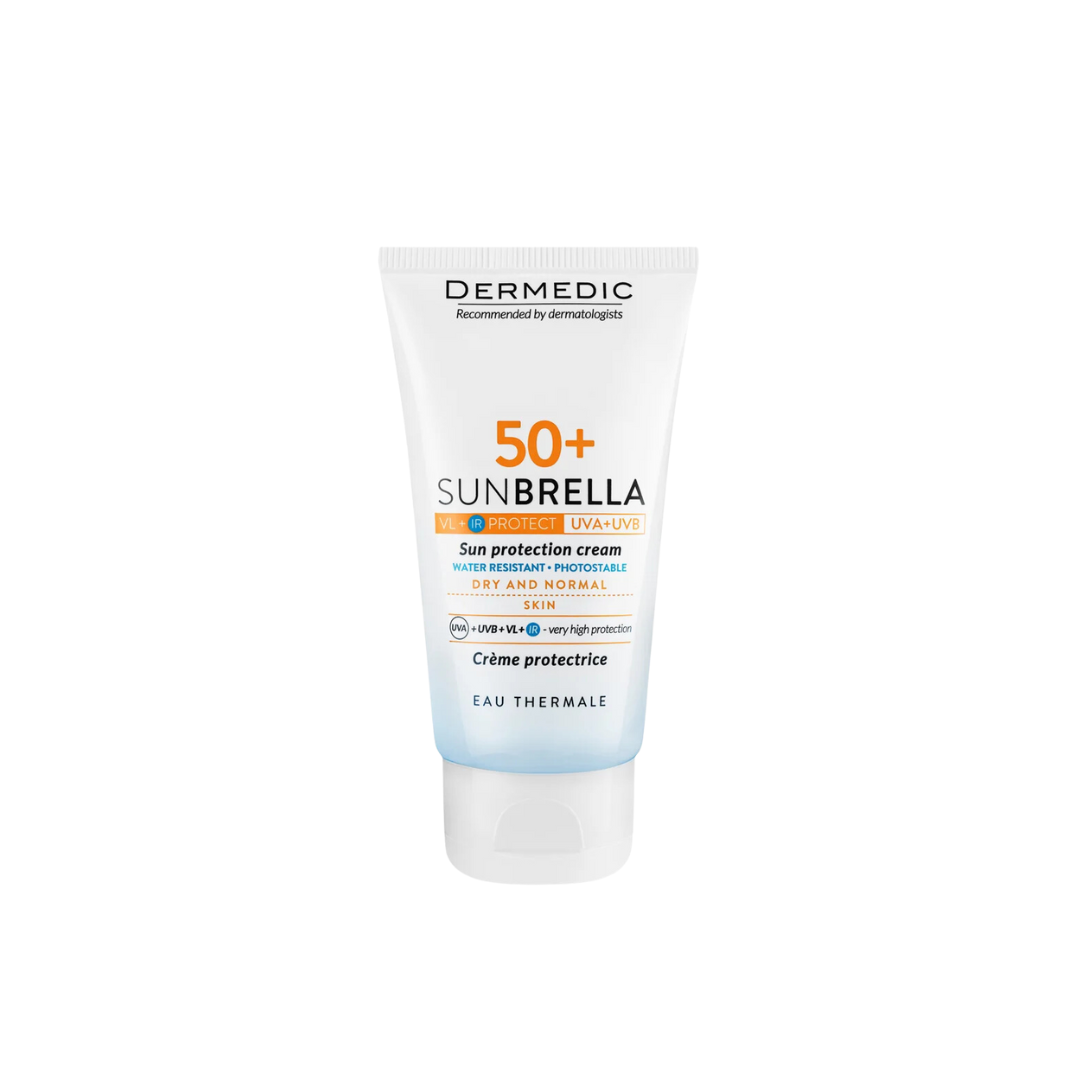 Dermedic Sunbrella Spf 50 +Sun Protection Cream Dry And Normal Skin 50ml - Medaid