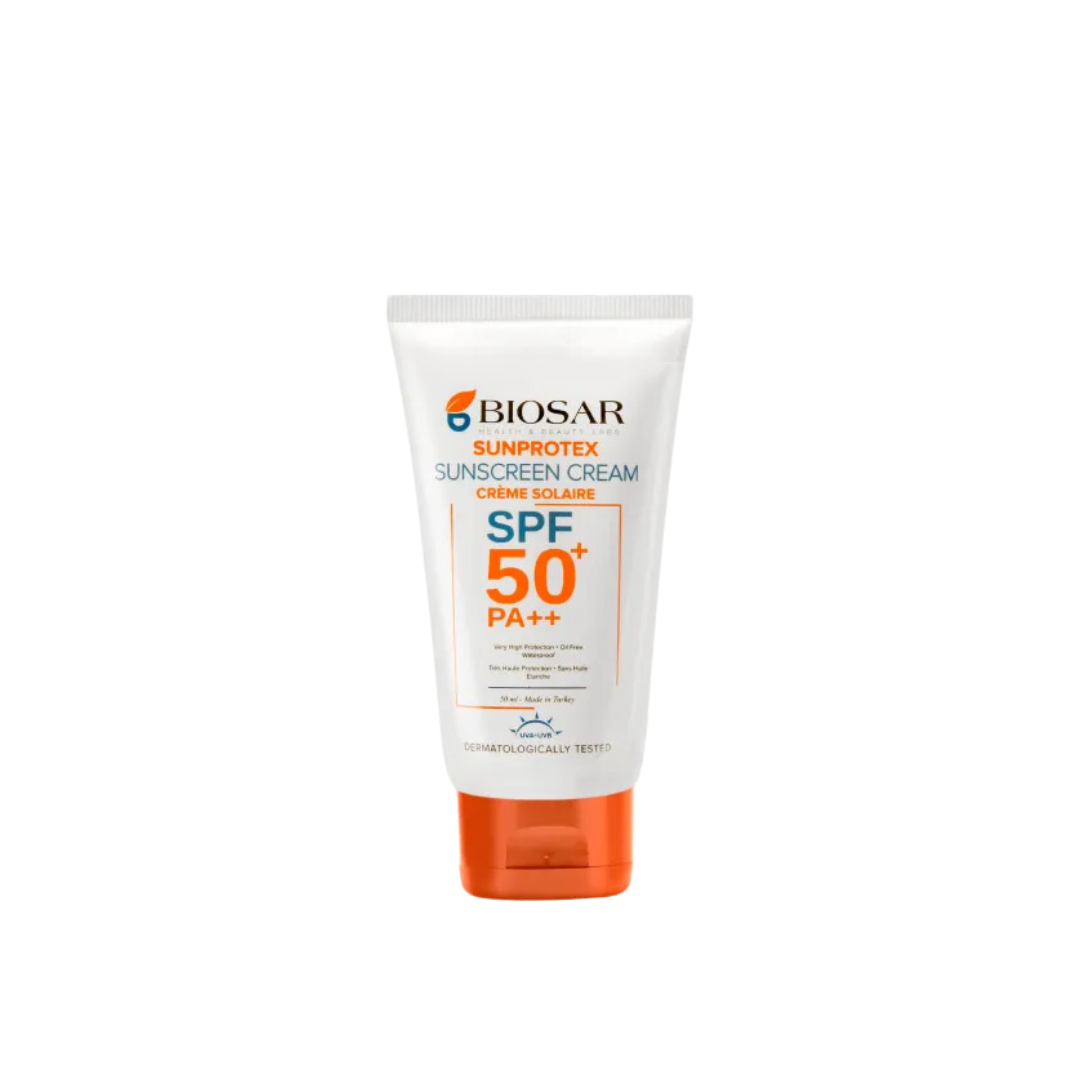 Biosar Sunprotex Sunscreen Cream SPF50 - Medaid International