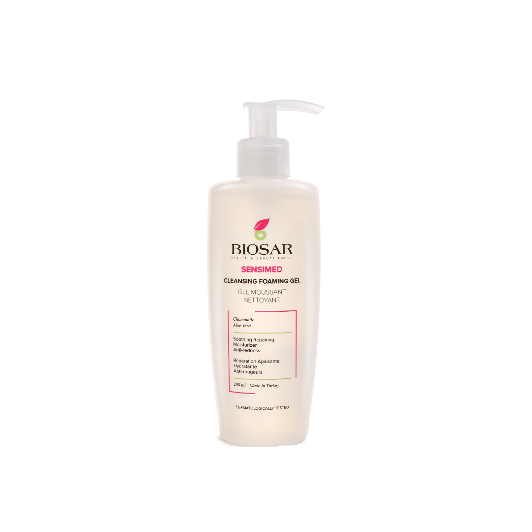 Biosar Sensimed Cleansing Foaming Gel 200ml - Medaid