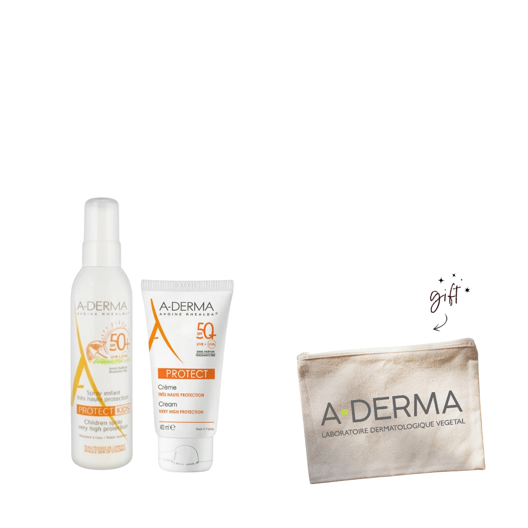 A-Derma Kids Summer24 Bundle + Free Pouch - Medaid International