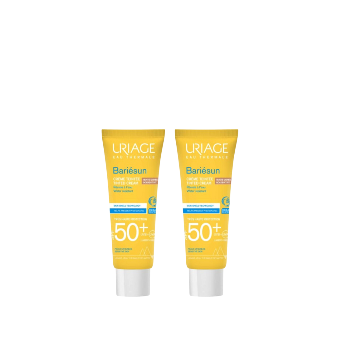 Uriage Bariesun SPF50+ Tinted Cream 50ml Duo At 25% Off - Medaid International