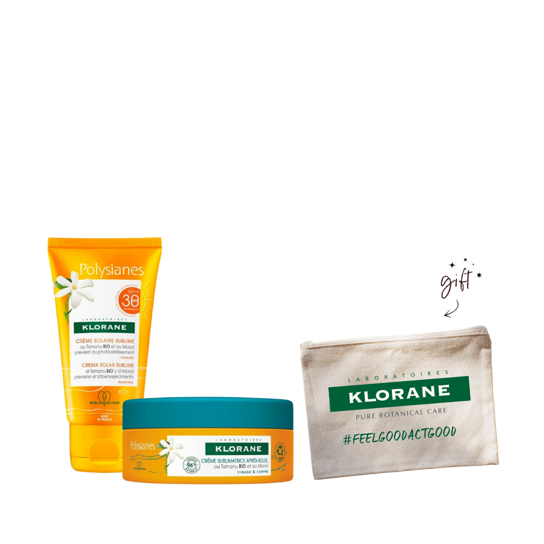 Klorane Sublimating Bundle + Gift Pouch - Medaid