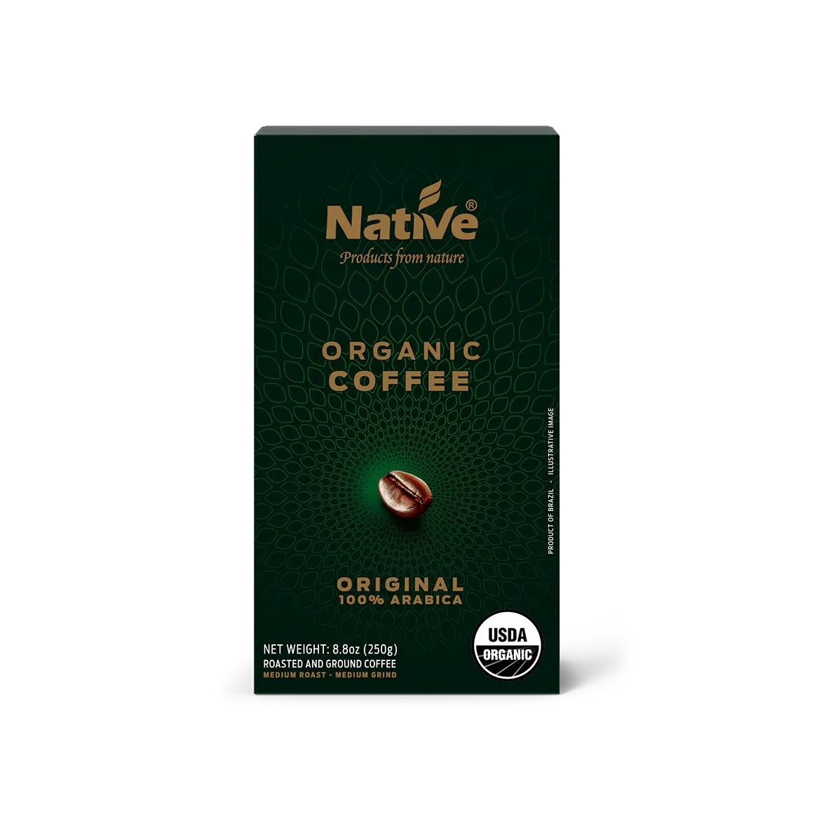 Organic Roasted and Ground Coffee - Medaid International