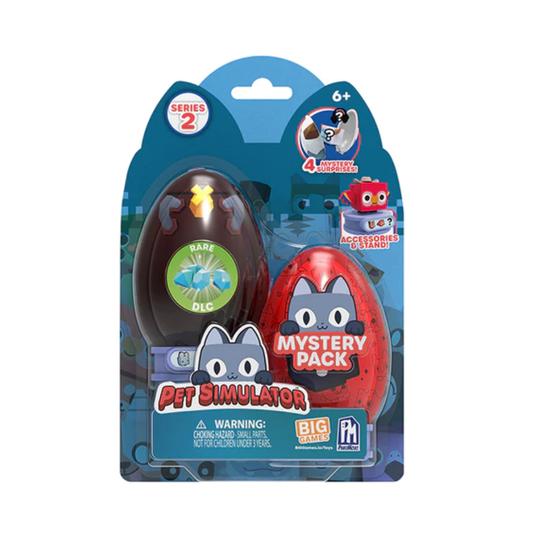 PET SIMULATOR X MYSTERY EGG S2 2PACK 3" - Medaid International