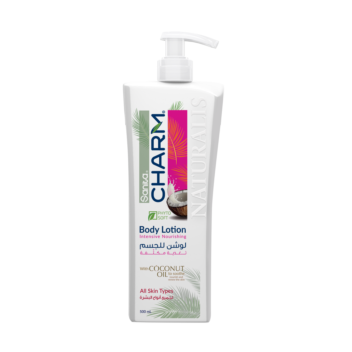 Charm Phyto Soft Body Lotion Coconut - 500Ml - Medaid