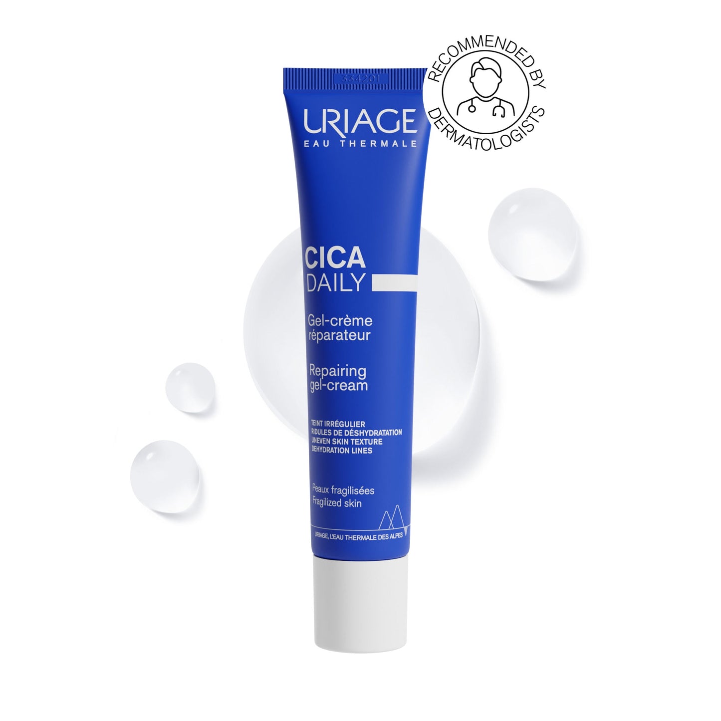 Uriage Cica Daily Repairing Gel-Cream - 50 ml - Medaid International