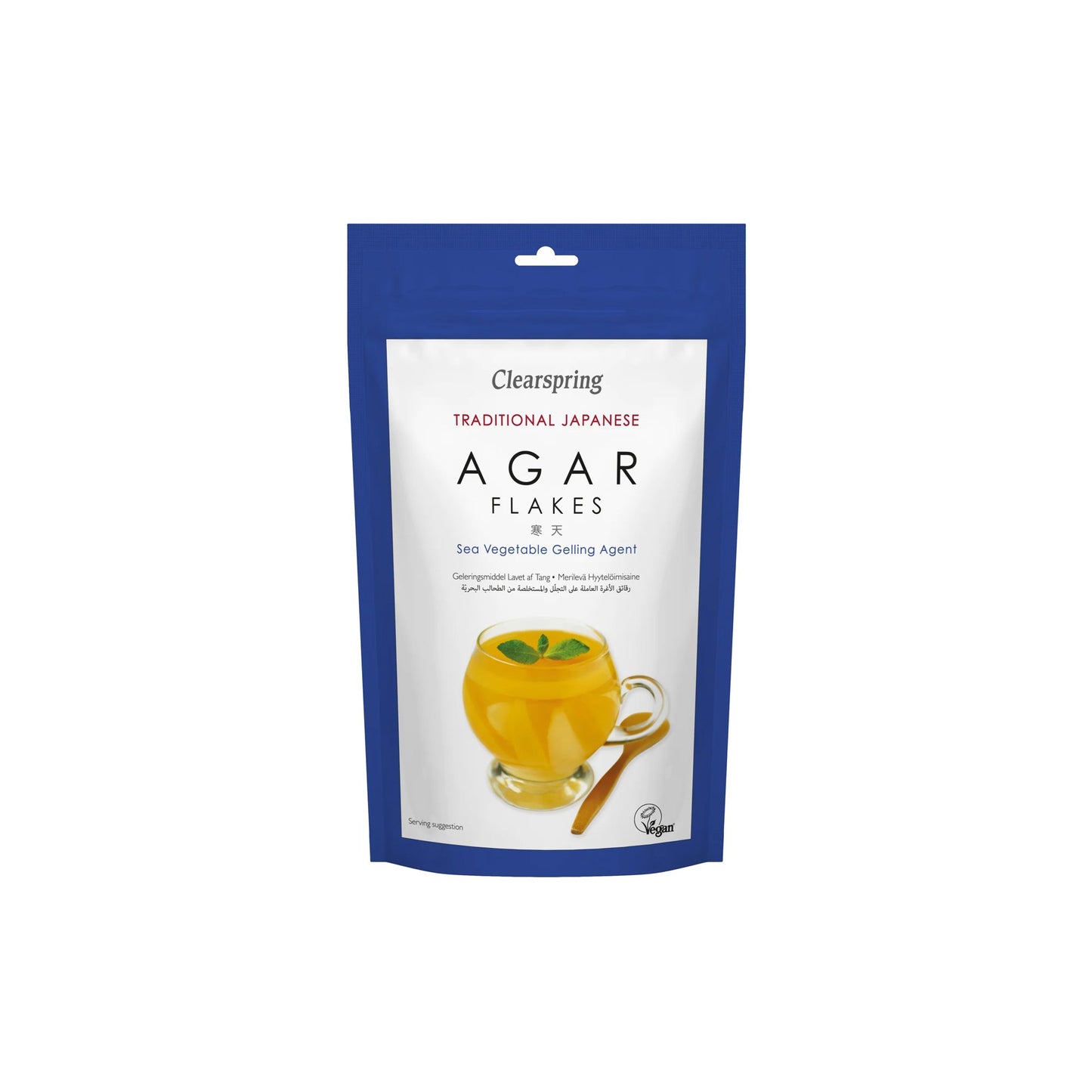 CLEARSPRING JAPANESE AGAR FLAKES - SEA VEGETABLE GELLING AGENT - Medaid International
