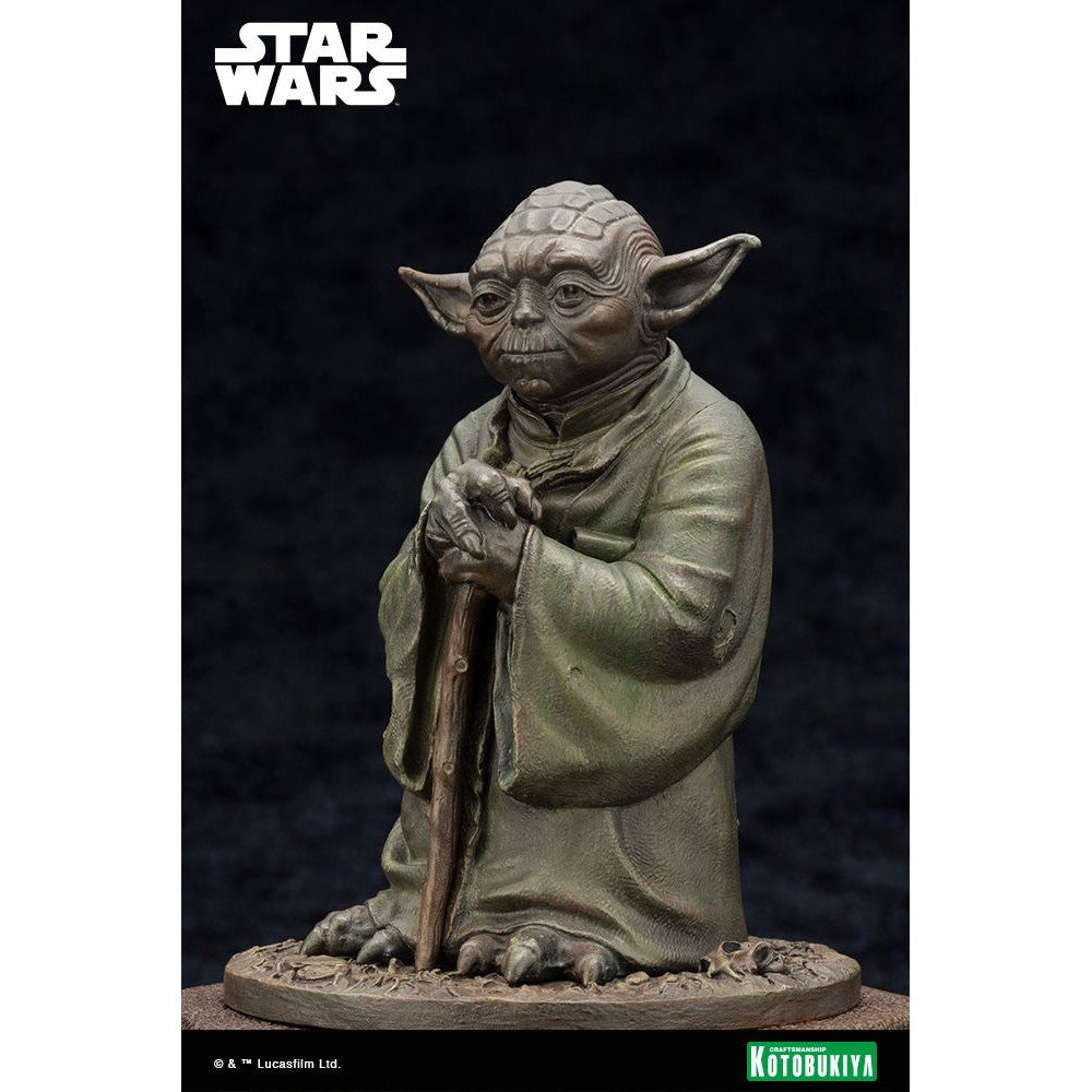 STAR WARS: THE EMPIRE STRIKES BACK YODA FOUNTAIN LIMITED EDITION STATUE BY KOTOBUKIYA - Medaid International
