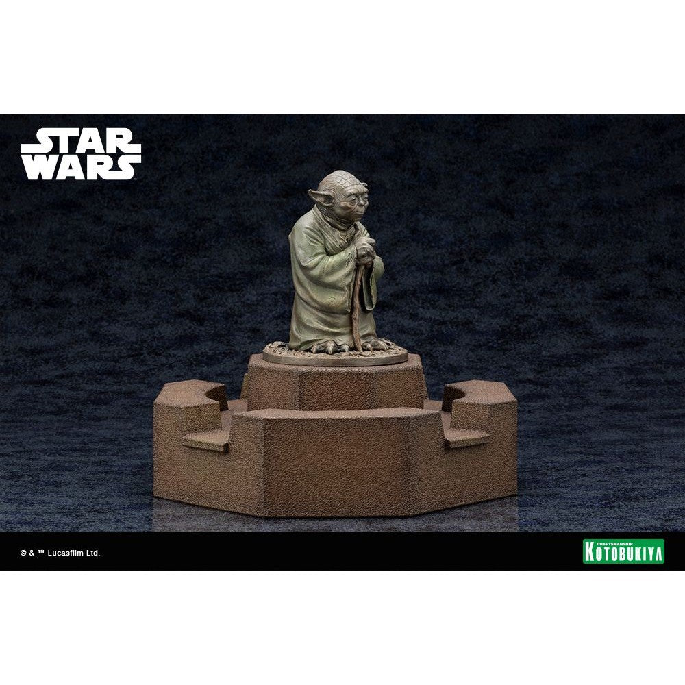 STAR WARS: THE EMPIRE STRIKES BACK YODA FOUNTAIN LIMITED EDITION STATUE BY KOTOBUKIYA - Medaid International