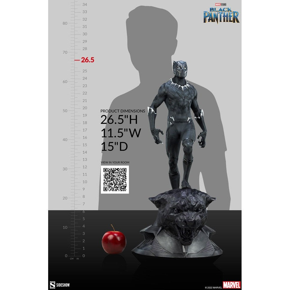 Black Panther Premium Format 1/4 Scale Statue by Sideshow Collectibles - Medaid International