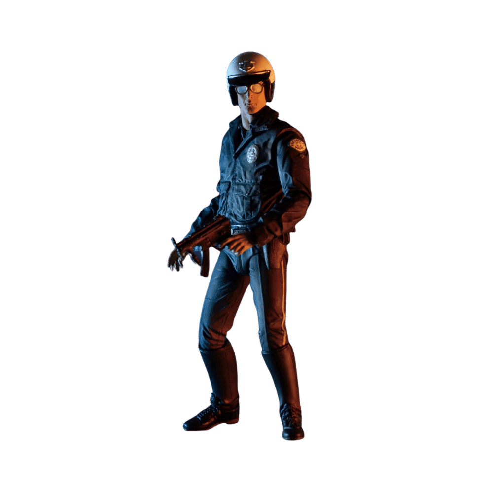 TERMINATOR 2: JUDGMENT DAY - ULTIMATE T-1000 MOTORCYCLE COP ACTION FIGURE BY NECA - Medaid International