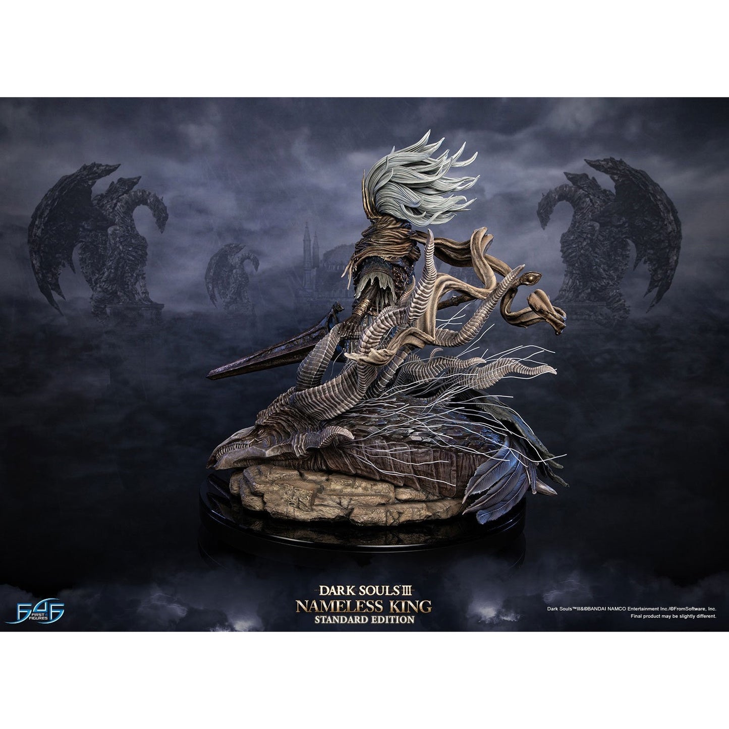 Dark Souls III Nameless King (Standard Edition) Polystone Statue by First 4 Figures - Medaid International