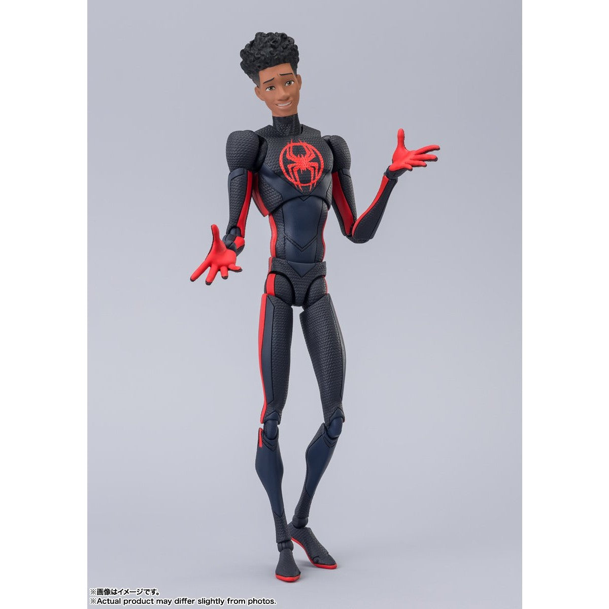 Spider-Man: Across The Spider-Verse - Spider-Man (Miles Morales) S.H.Figuarts Action Figure By Bandai Tamashii - Medaid International
