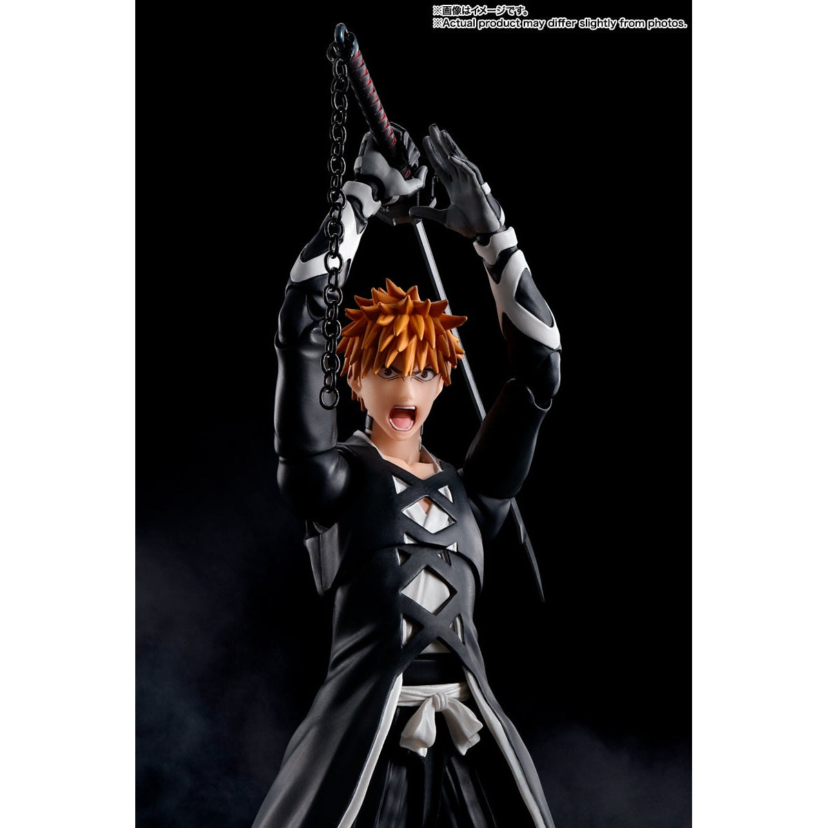 Bleach Ichigo Kurosaki "Bankai Tensa Zangetsu" 1/12 Scale S.H. Figuarts Action Figure by Bandai Tamashii - Medaid International