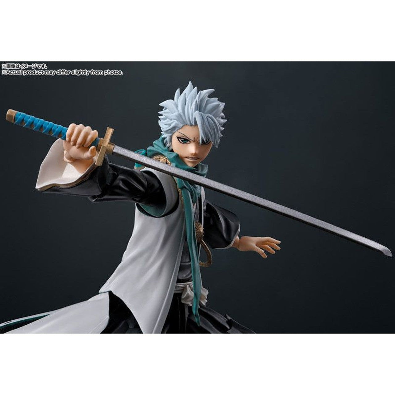 Bleach TOUSHIRO HITSUGAYA SH Figuarts Action Figure By Bandai Tamashii - Medaid International