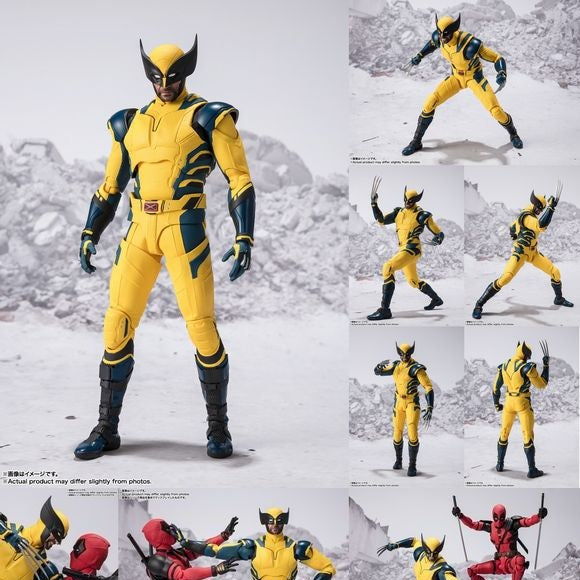 Deadpool & Wolverine S.H.Figuarts Action Figure By Bandai Tamashii - Medaid International