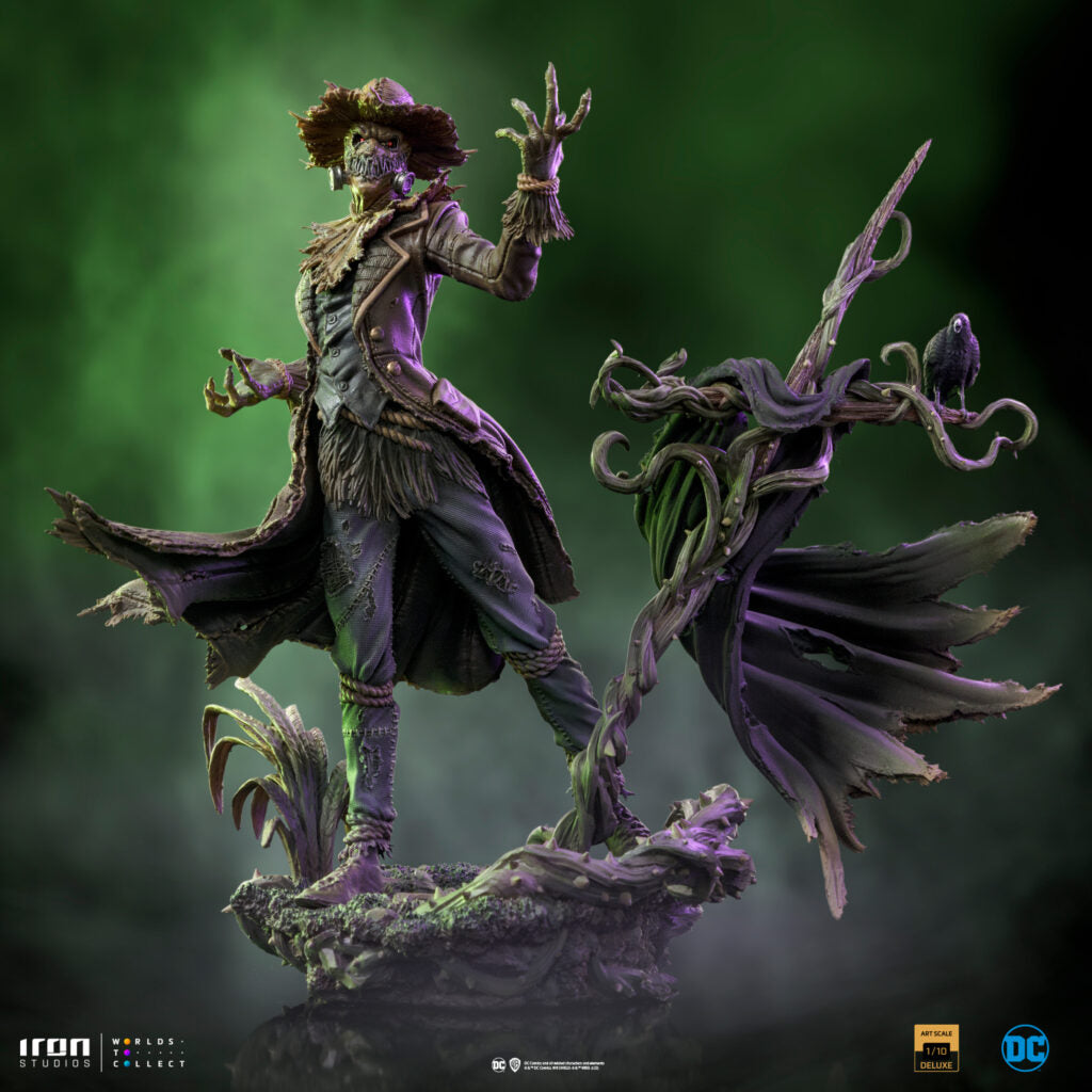 DC COMICS - SCARECROW DELUXE ART SCALE 1/10 STATUE (CCXP EXCLUSIVE) BY IRON STUDIOS - Medaid International