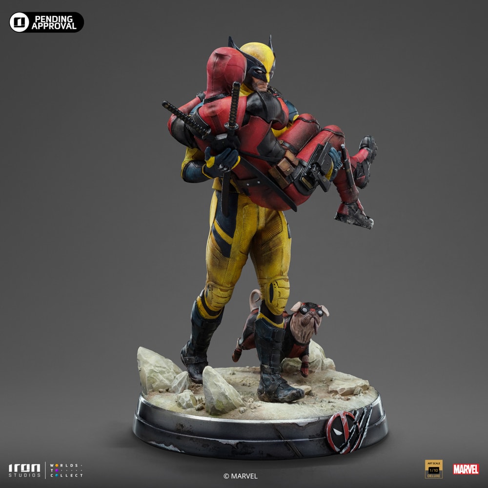 DEADPOOL & WOLVERINE - DEADPOOL & WOLVERINE ART SCALE 1/10 STATUE BY IRON STUDIOS - Medaid International