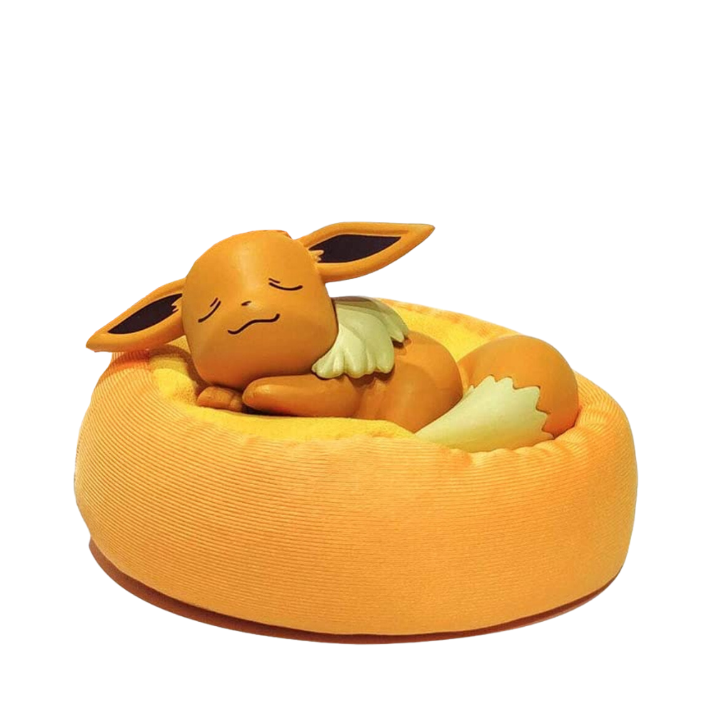 Pokemon Sleeping Eevee Figure By Langbowang - Medaid International