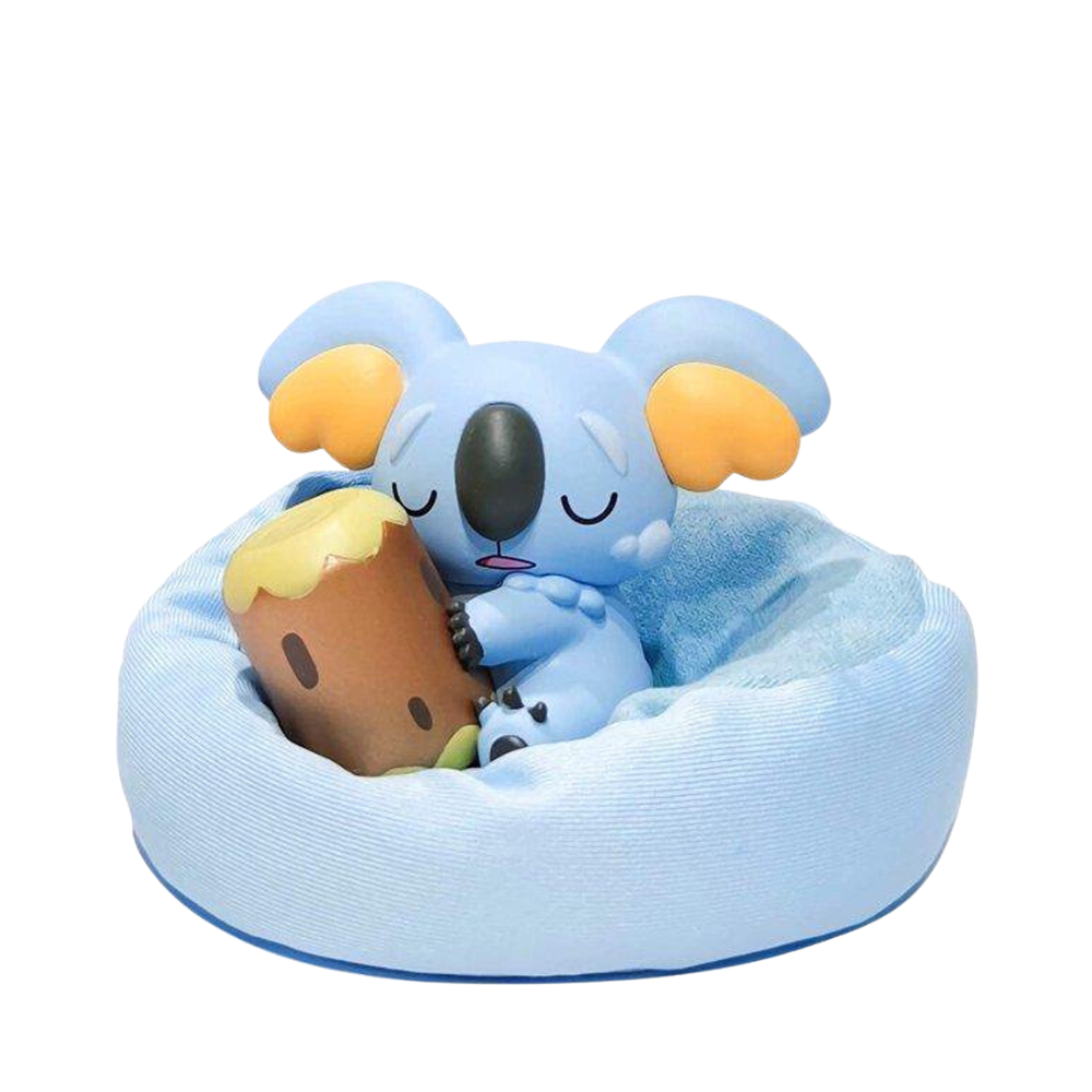 Pokemon Sleeping Komala Figure By Langbowang - Medaid International