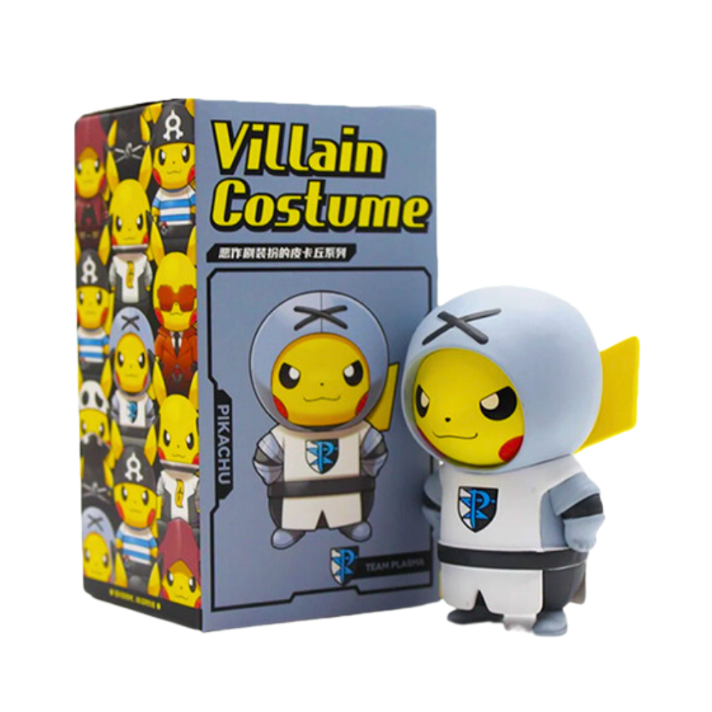 Pokemon Pikachu Villain Costume Team Plasma By Langbowang - Medaid International