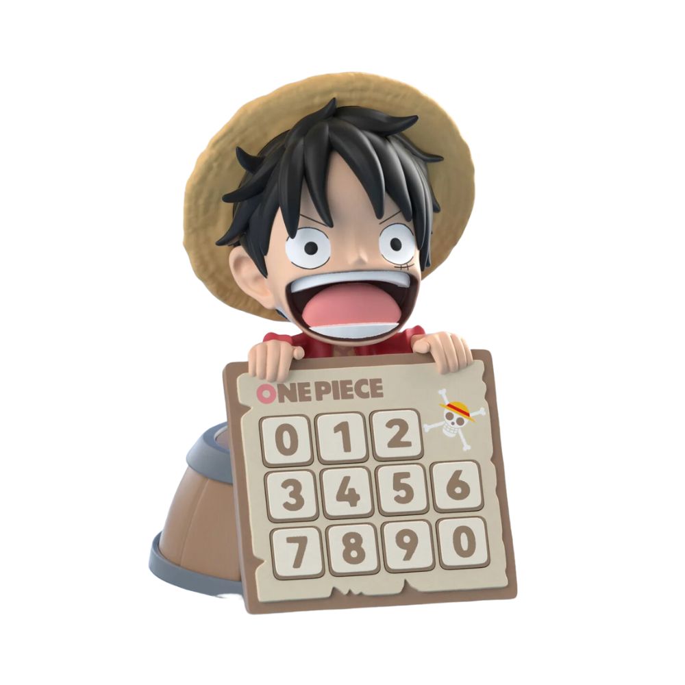 One Piece Luffy - Parking Number Plate By Langbowang - Medaid International