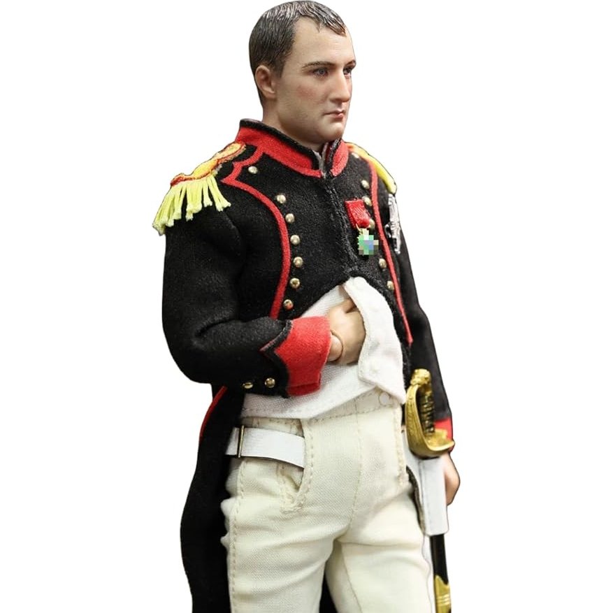 Palm Hero Series Emperor of The French Napoleon Bonaparte, 1:12 Scale Miniature Action Figure - Medaid International