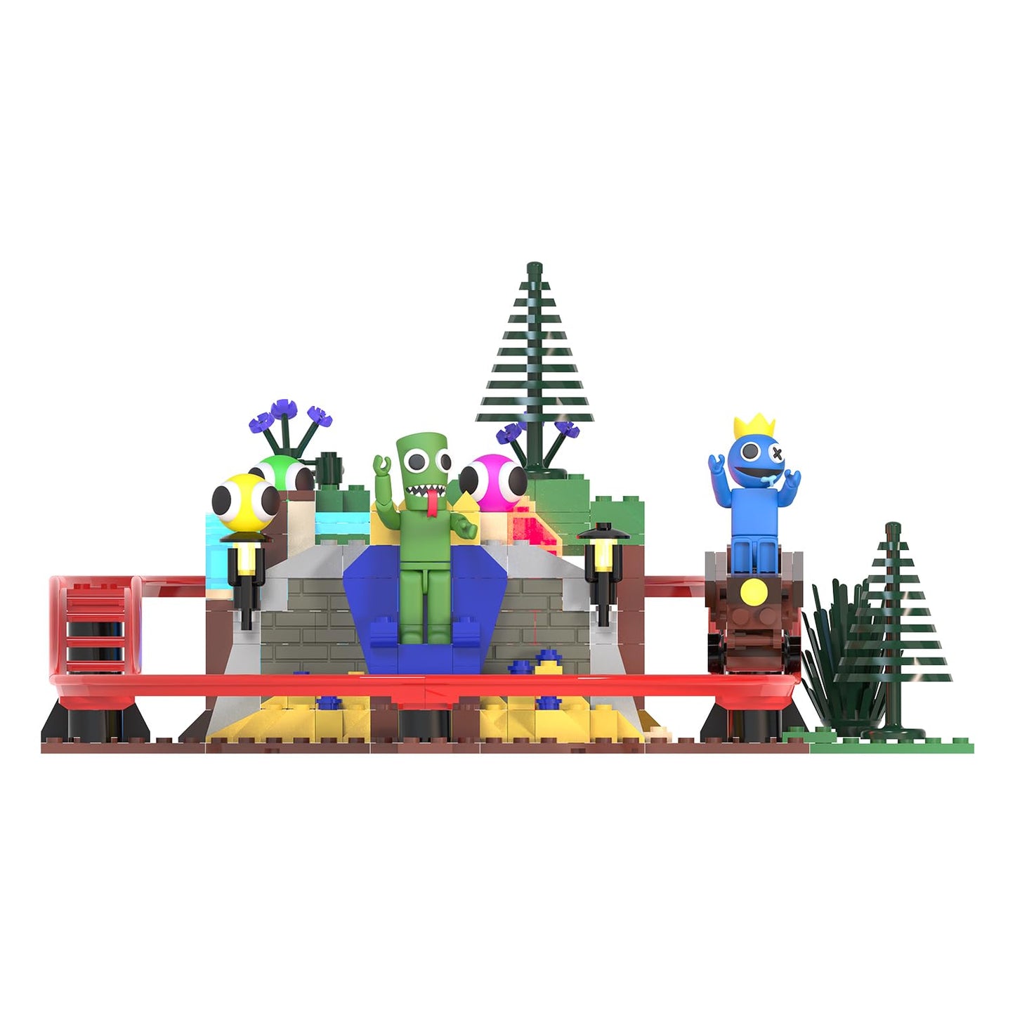 RAINBOW FRIENDS - Deluxe Buildable Set - Medaid International
