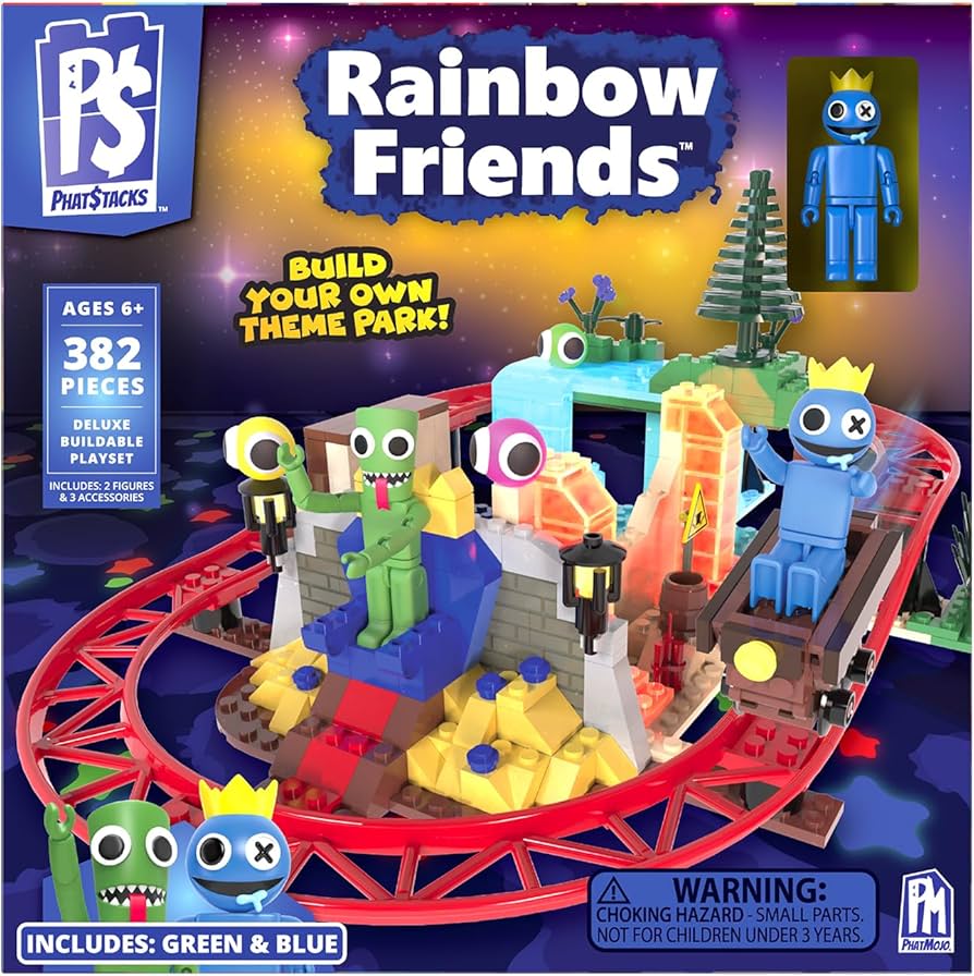 RAINBOW FRIENDS - Deluxe Buildable Set - Medaid International