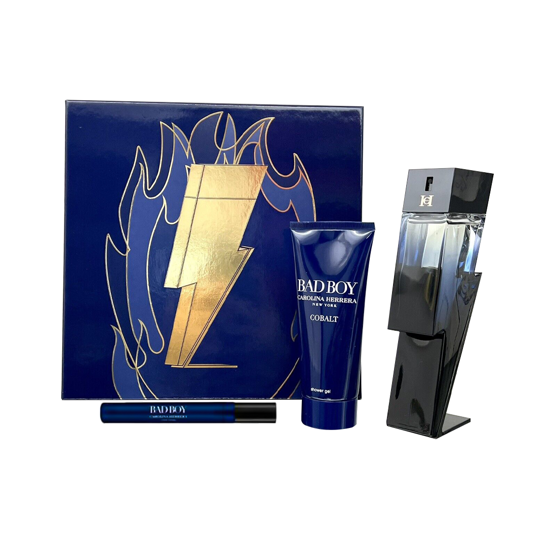 Carolina Herrera Bad Boy Cobalt Men's Gift Set - 2Pcs - Medaid