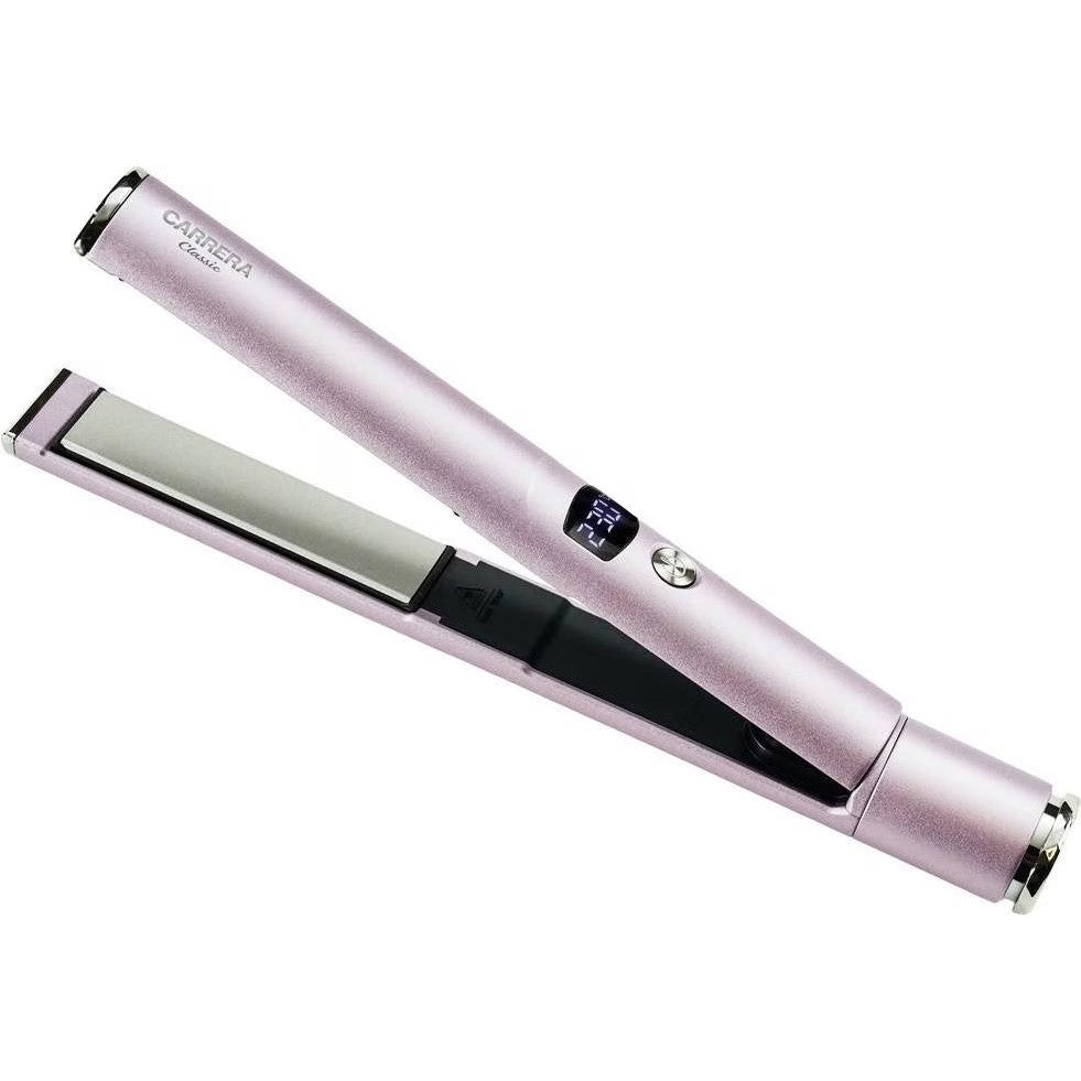 Classic Straightener & Curler 3in1 Set, Light Pink - Medaid International