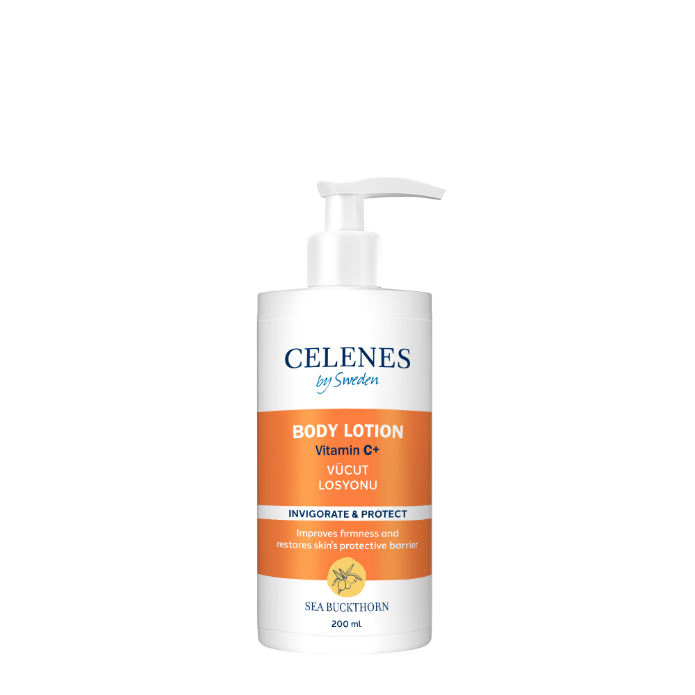 Celenes Sea Buckthorn Body Lotion Oily To Combination Skin- 200 ml - Medaid International