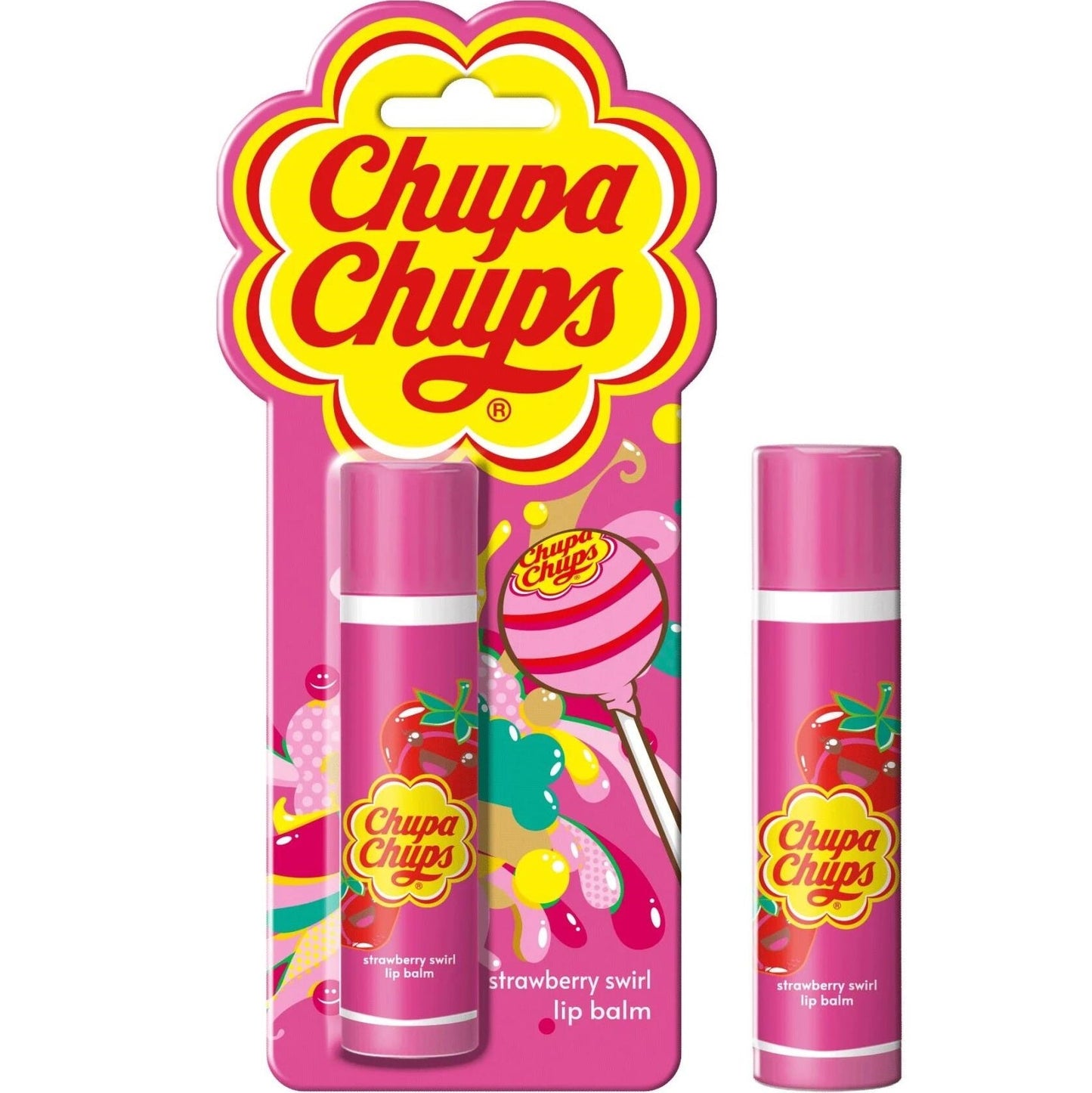 Chupa Chups Strawberry Swirl Lip Balm - Medaid International