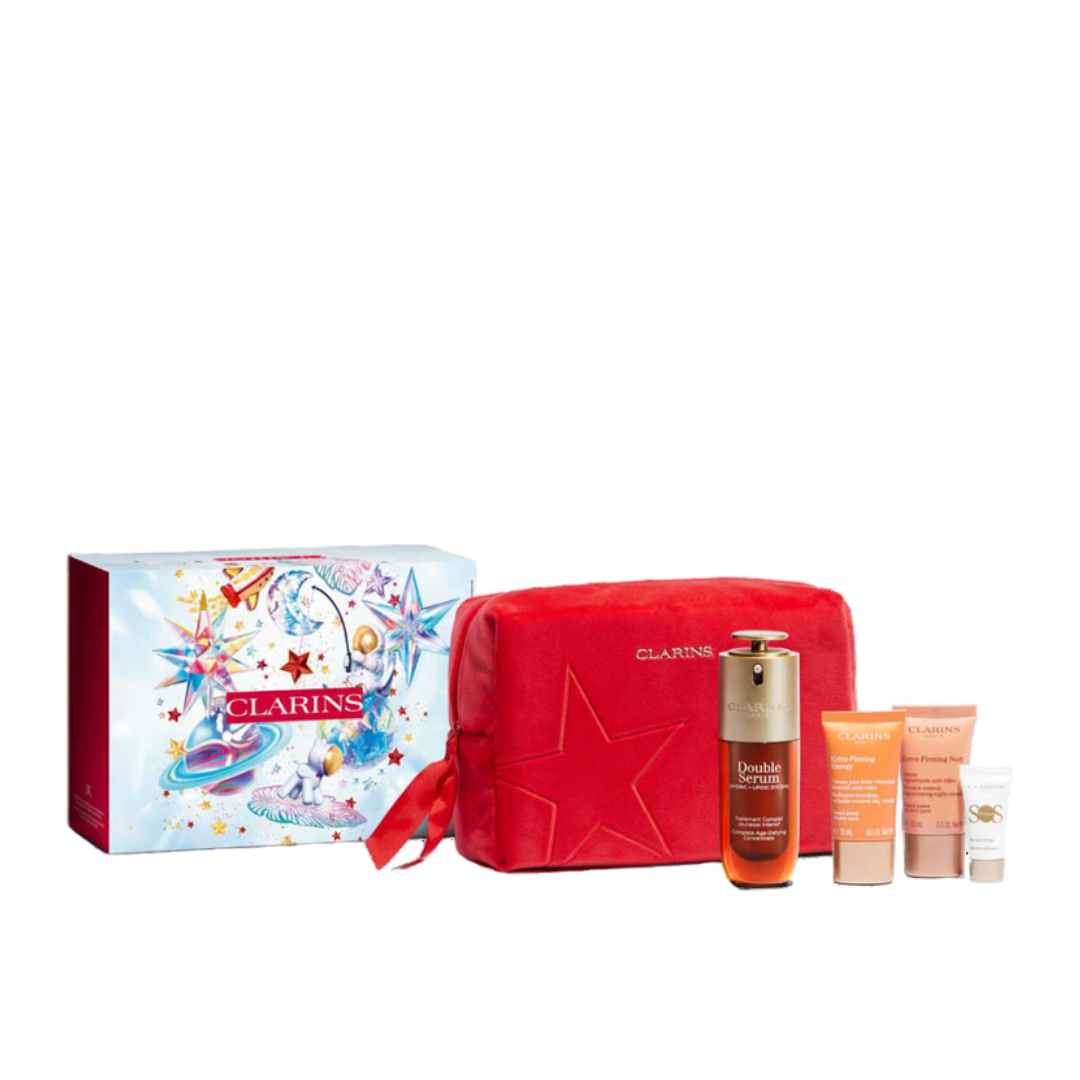 Clarins Double Serum 50ml And Extra Firming Christmas Set - Medaid