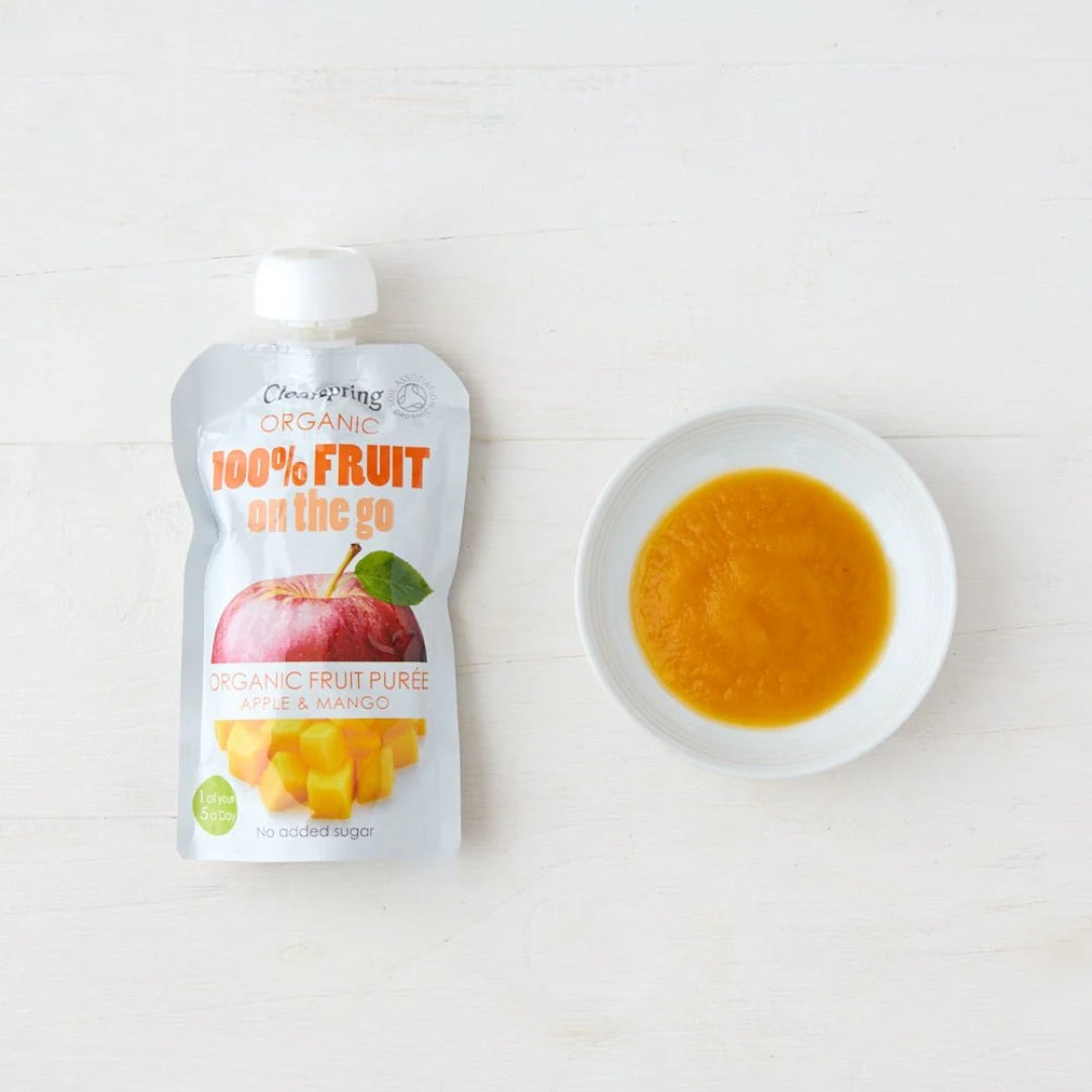 Organic Fruit Purée Apple & Mango - Medaid International