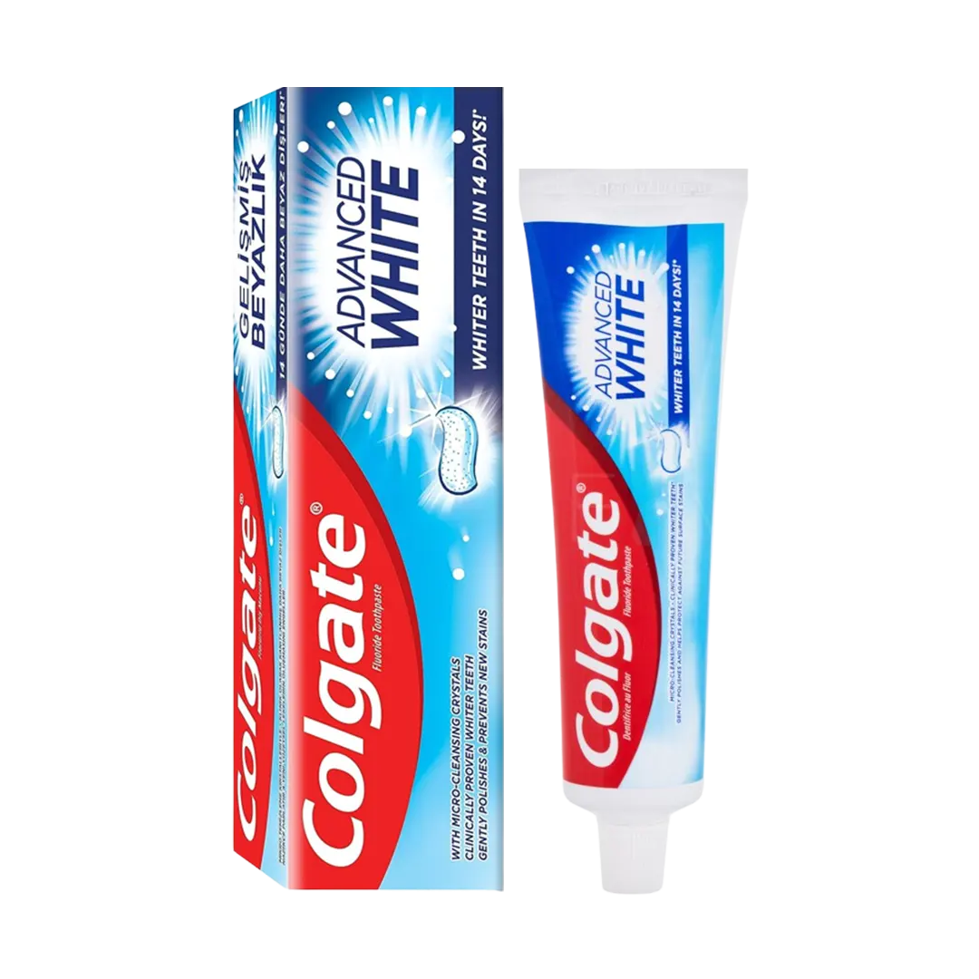 Colgate Advanced White Fluoride Toothpaste - 100ml - Medaid