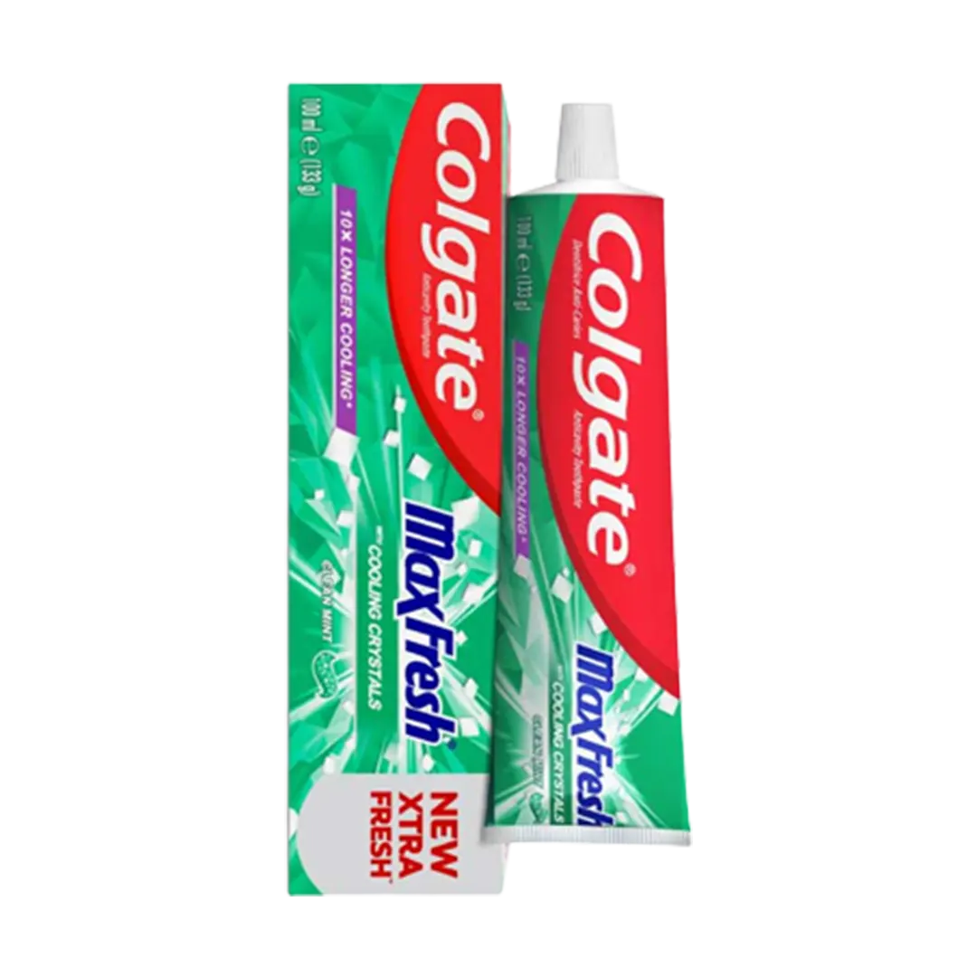 Colgate MaxFresh Cooling Crystals Clean Mint Toothpaste - 100ml - Medaid